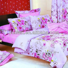 rotary printed bedding set pigment designs